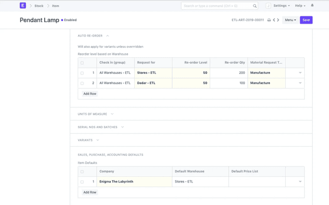 Automate Stock Renewal