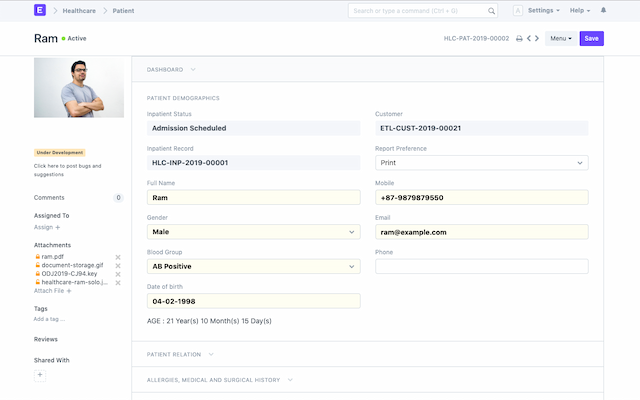 تخزين المستندات