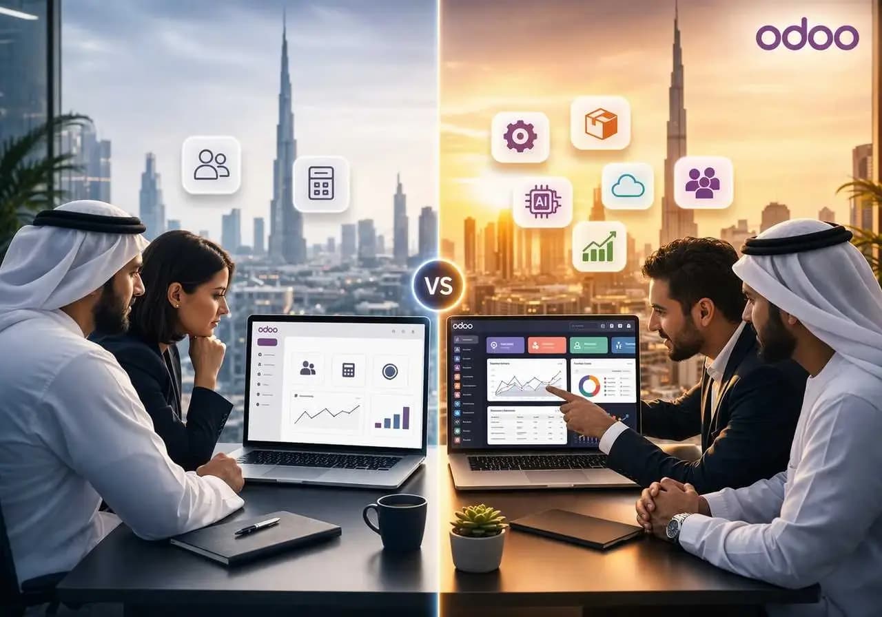 odoo-community-vs-enterprise-uae